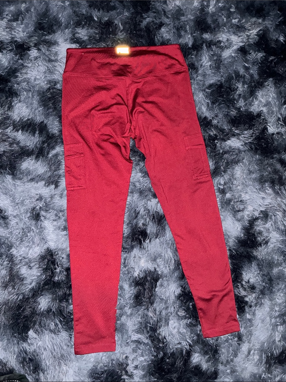 Womens Red Stretch Active pink by Victoria Secret super soft leggings - Picture 7 of 11